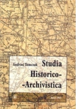 Studia Historico Archivistica